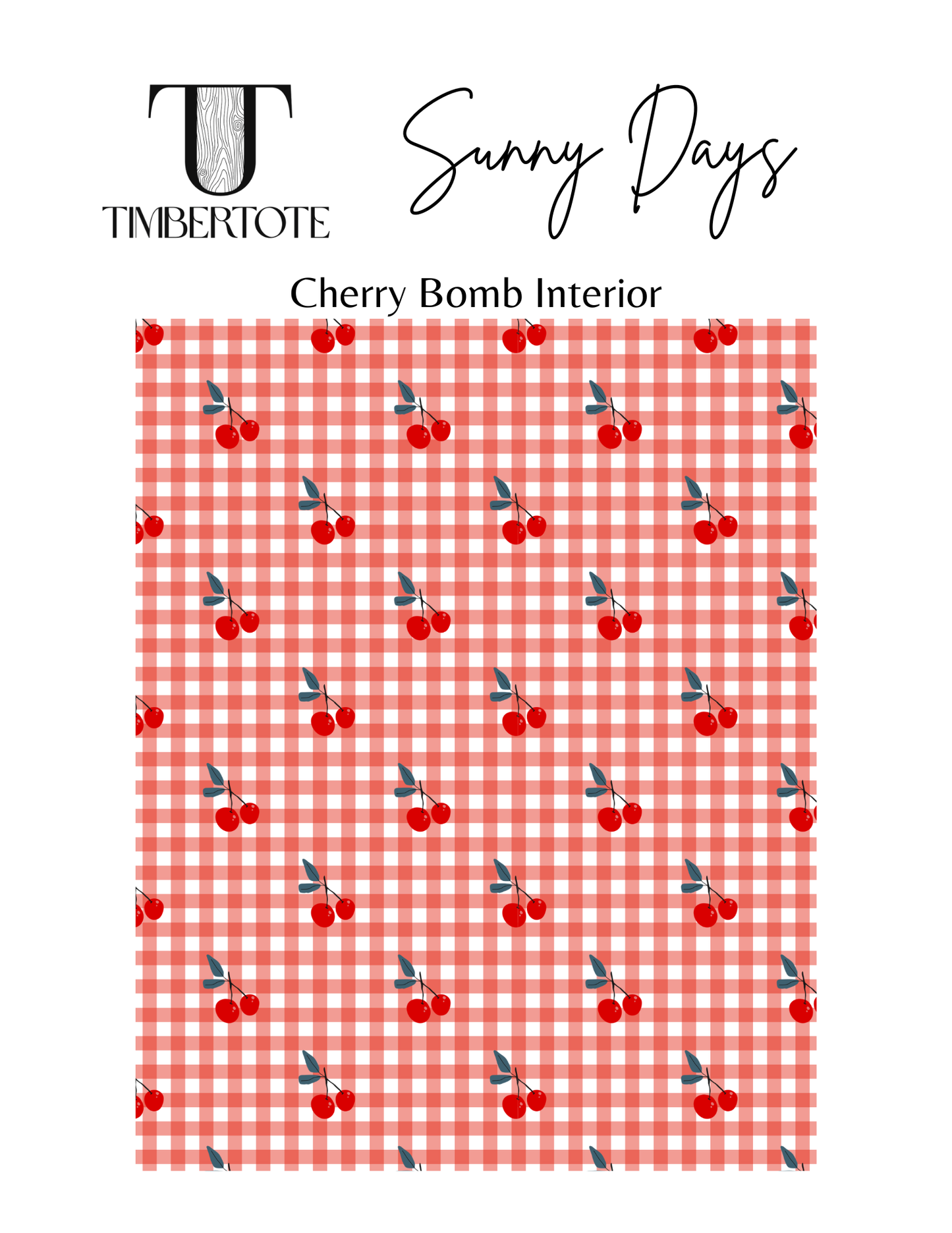 Sunny Days - Cherry Bomb
