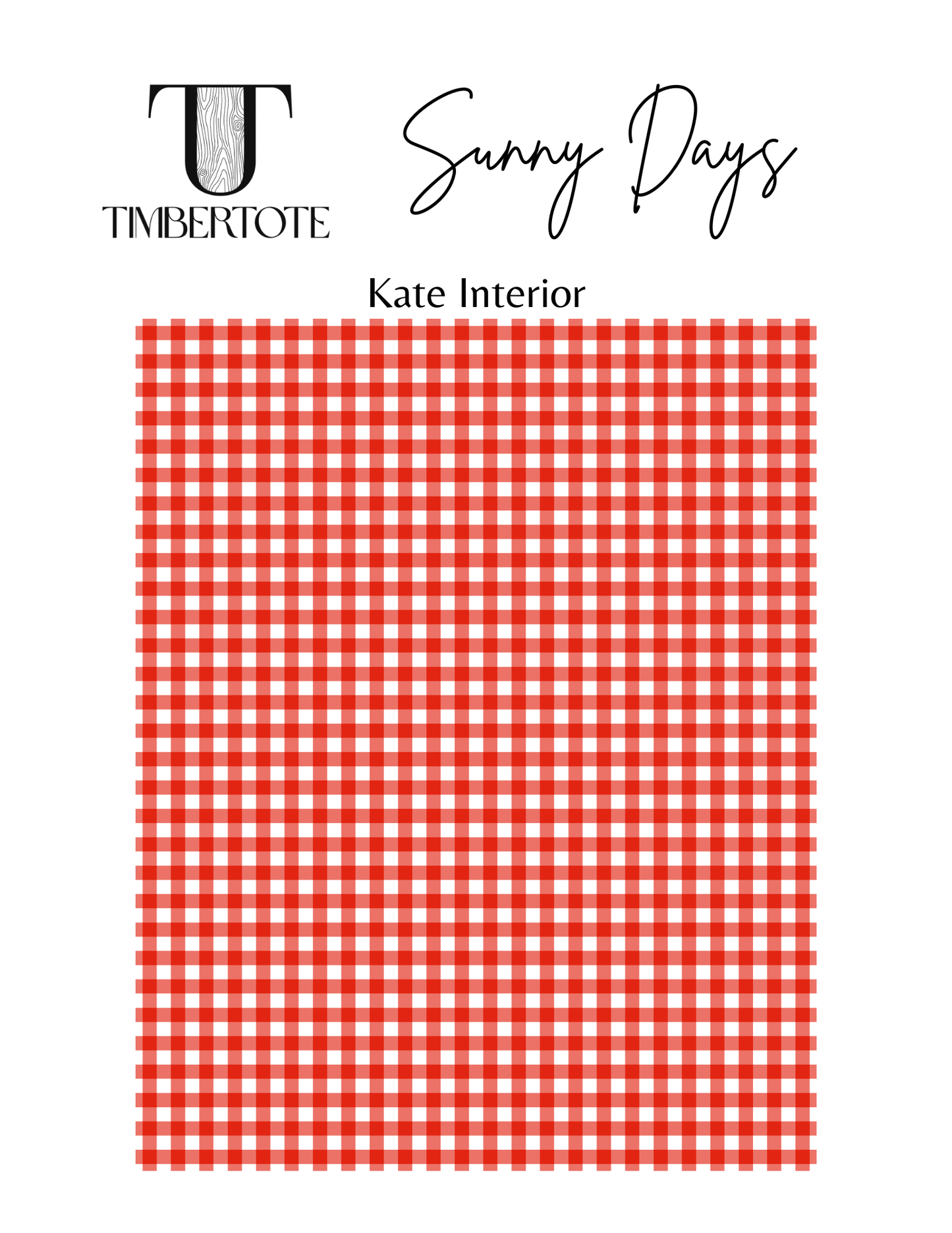 Sunny Days - Kate