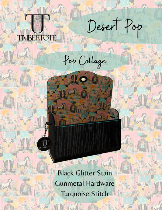 Desert Pop- Pop Collage