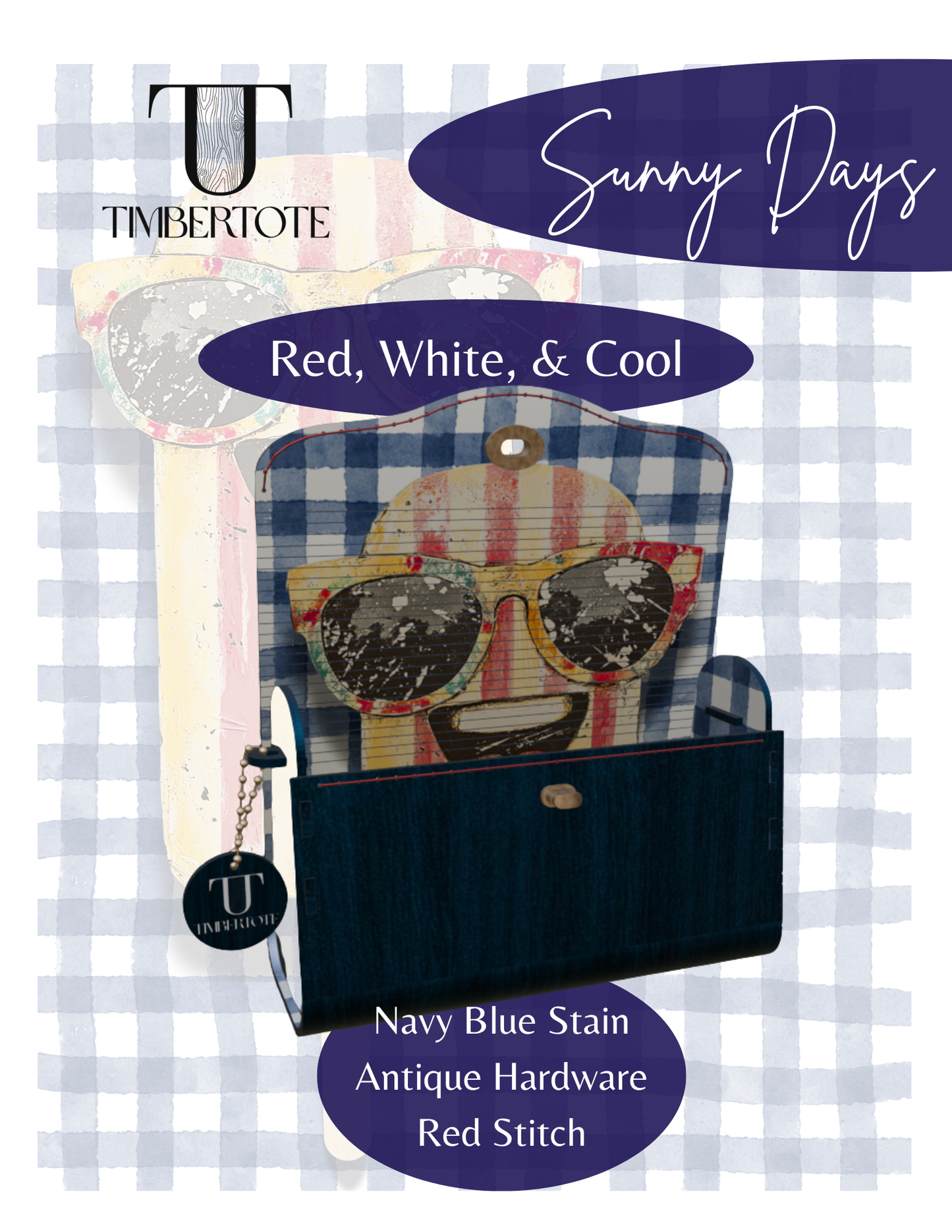 Sunny Days - Red, White and Cool