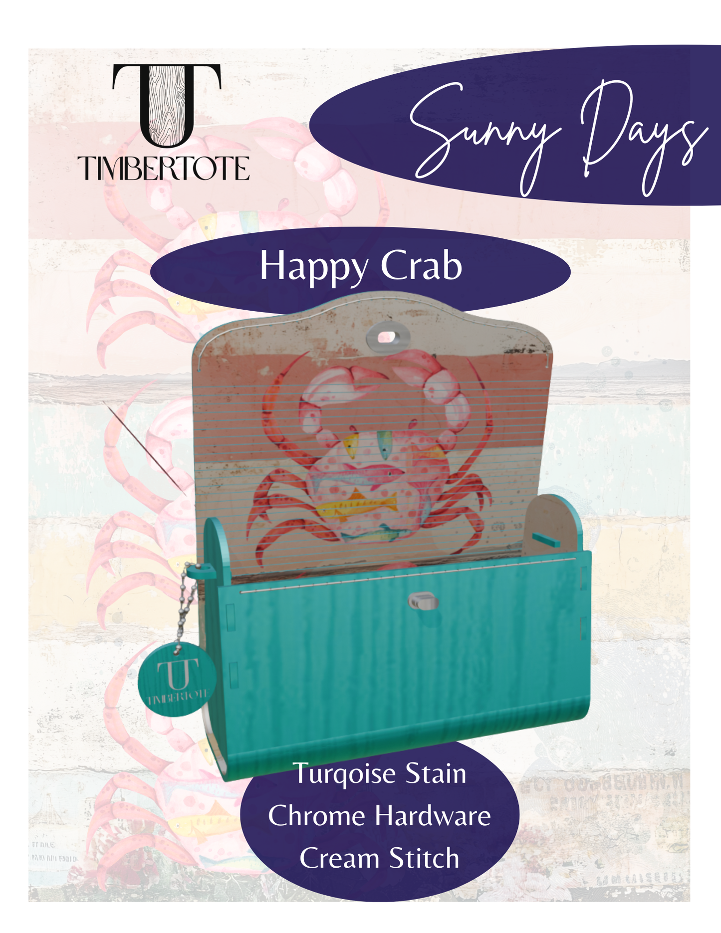 Sunny Days - Happy Crab