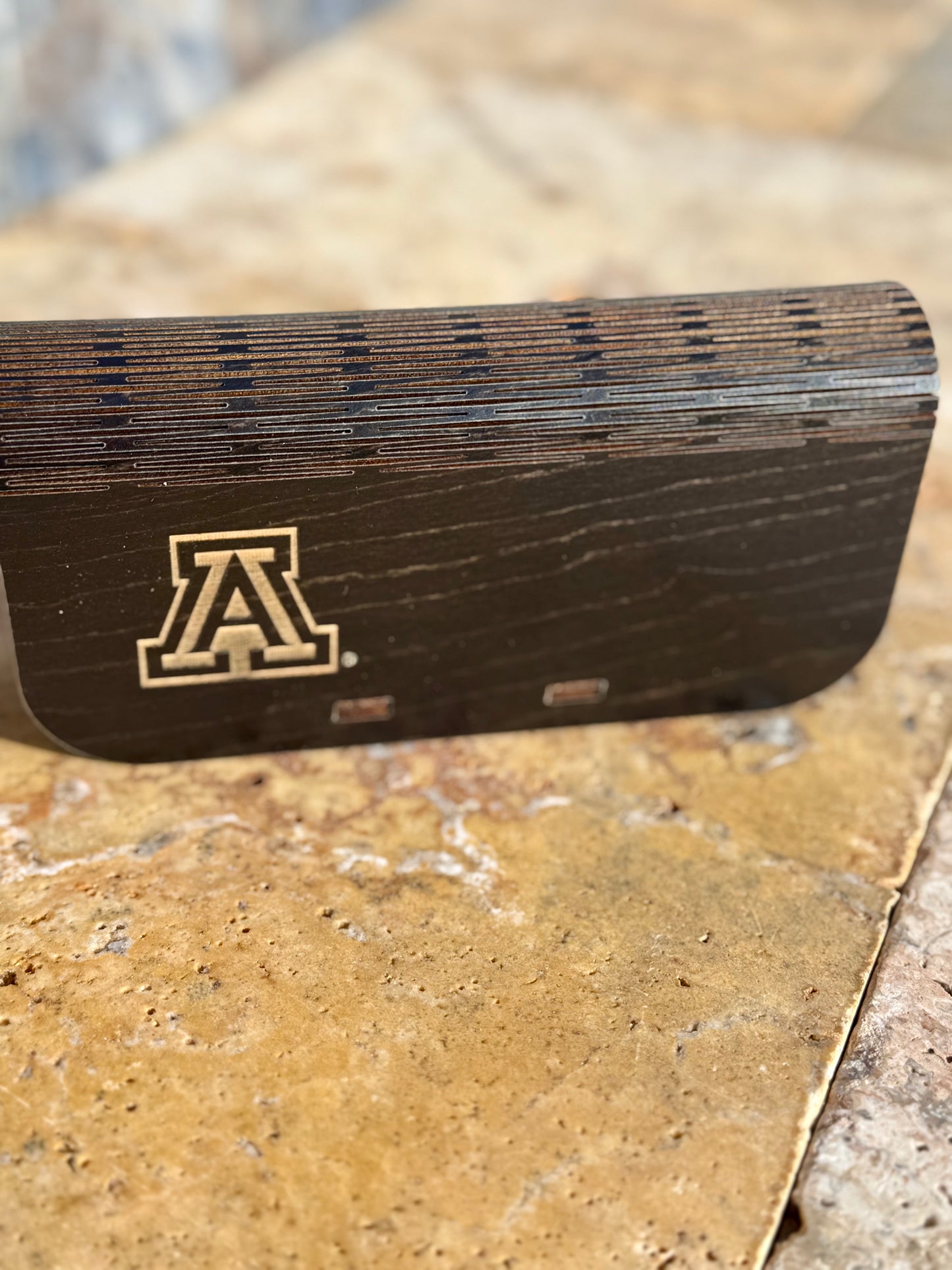 Vintage Cactus Logo Glasses Case