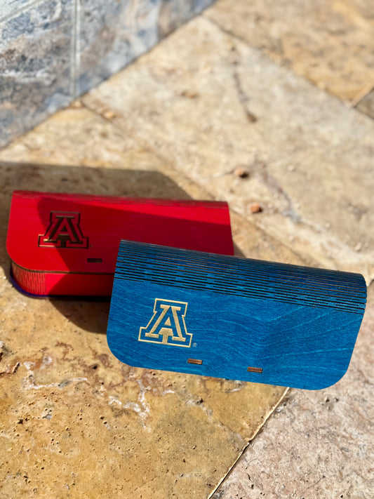 Vintage Cactus Logo Glasses Case